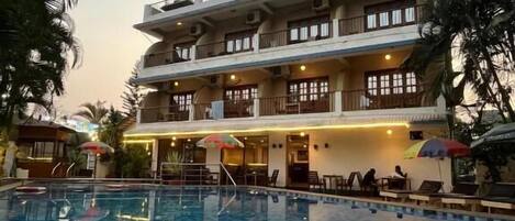 Façade de l’hébergement