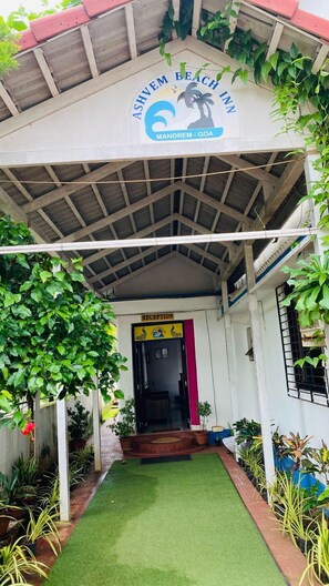 Façade de l’hébergement