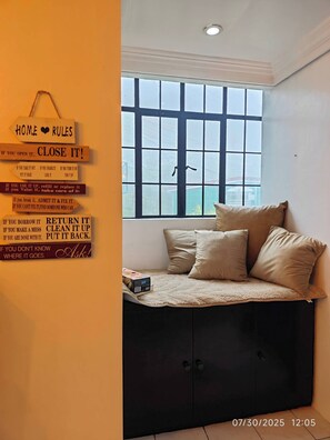 Casa, 3 quartos, sacada, vista para o jardim | Parte interna