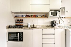 Apartament bàsic | Cuina privada | Cafetera i tetera