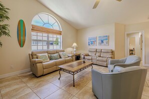 Smart-tv en een tafeltennistafel