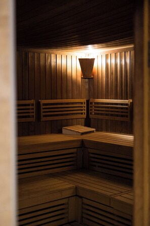 Een sauna, een stoombad