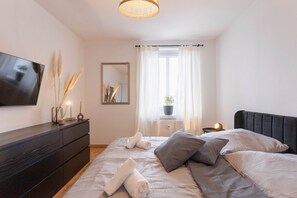 2 Schlafzimmer, Bügeleisen/Bügelbrett, WLAN, Bettwäsche
