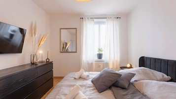 2 Schlafzimmer, Bügeleisen/Bügelbrett, WLAN, Bettwäsche