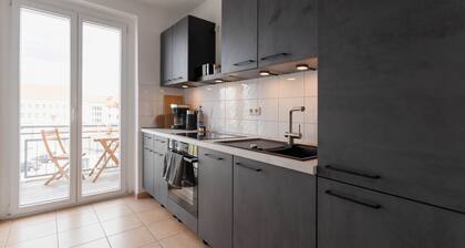 Apartment 'Friedi Am Bauhausmuseum' mit Balkon und WLAN