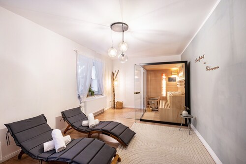 Apartment 'Luxus Am Bauhausmuseum' mit privater Terrasse, privatem Garten und WLAN