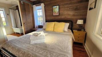 2 makuuhuonetta, ilmainen Wi-Fi, vuodevaatteet