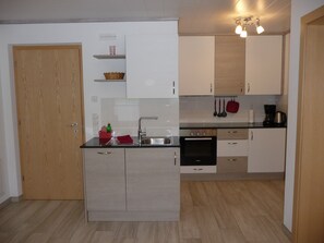 Kühlschrank, Ofen, Herdplatte, Geschirrspüler