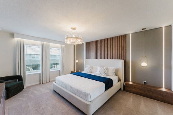 5 bedrooms, iron/ironing board, travel cot, free WiFi