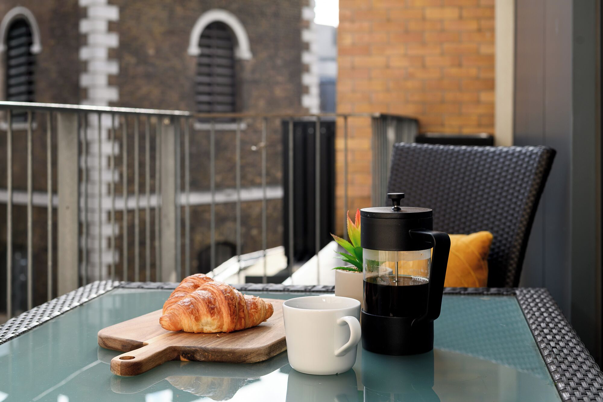 Exclusive Studio, Balcony, City View | Terrace/patio