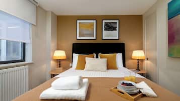 Superior Apartment, Balcony, City View | In-room safe, iron/ironing board