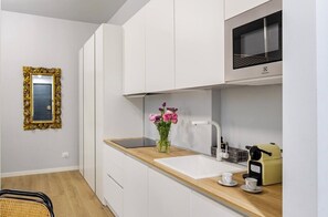 Deluxe-Apartment, 1 King-Bett und Schlafsofa, Küche | Eigene Küche