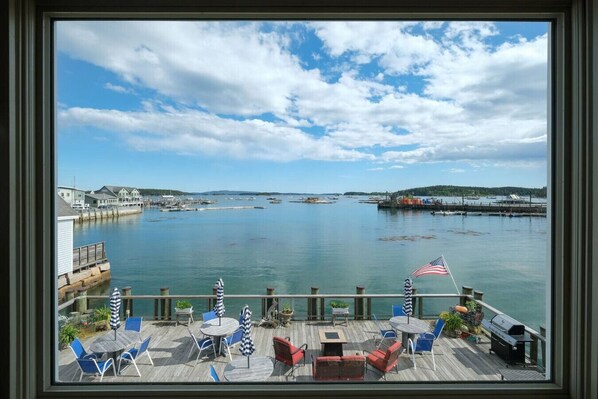 Tweepersoonskamer, 1 kingsize bed, uitzicht op zee (The Heritage) | Een strijkplank/strijkijzer, gratis wifi, beddengoed