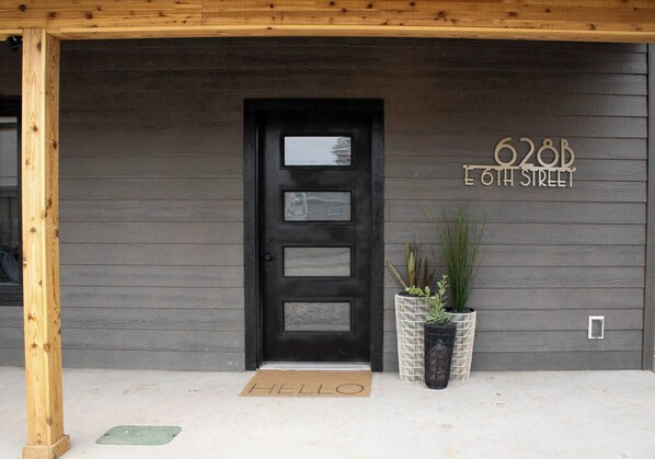 Exterior detail - Fire Pit Under the Stars |The Wayfarer Bungalow (Sheridan)