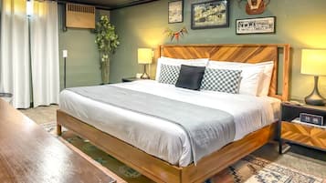1 chambre, fer et planche Ă repasser, Wi-Fi, draps fournis