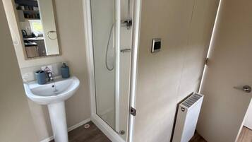 Shower, hair dryer