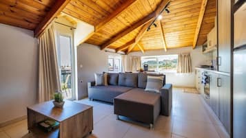 Classic Apartment, Balcony | Living area