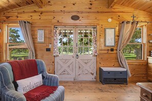 Interior - The Nest-A Cozy Rustic Escape for Two (Fredericksburg)