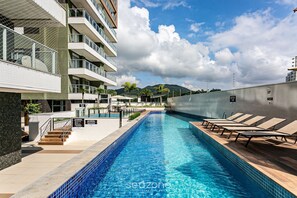 Pool - Charming apt w/ Balcony 150m From the Beach Abc0403 (Itajai)