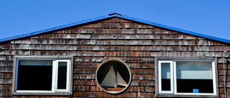 Voorkant van accommodatie