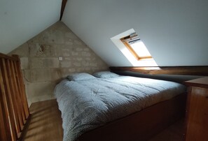 2 makuuhuonetta, vuodevaatteet