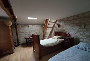 2 habitaciones y ropa de cama 