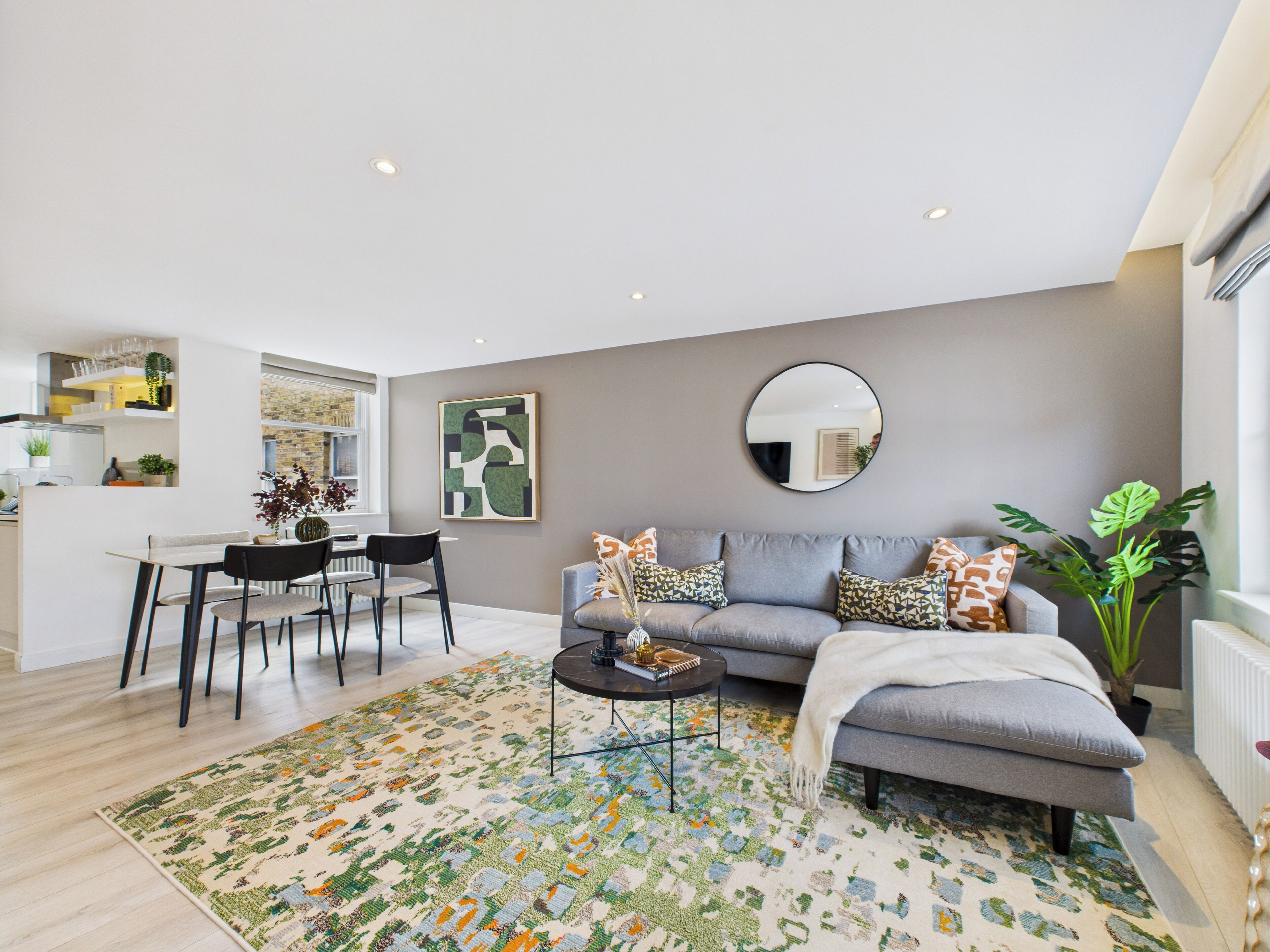 Standard Apartment, 2 Bedrooms | Desk, laptop workspace, iron/ironing board, free WiFi