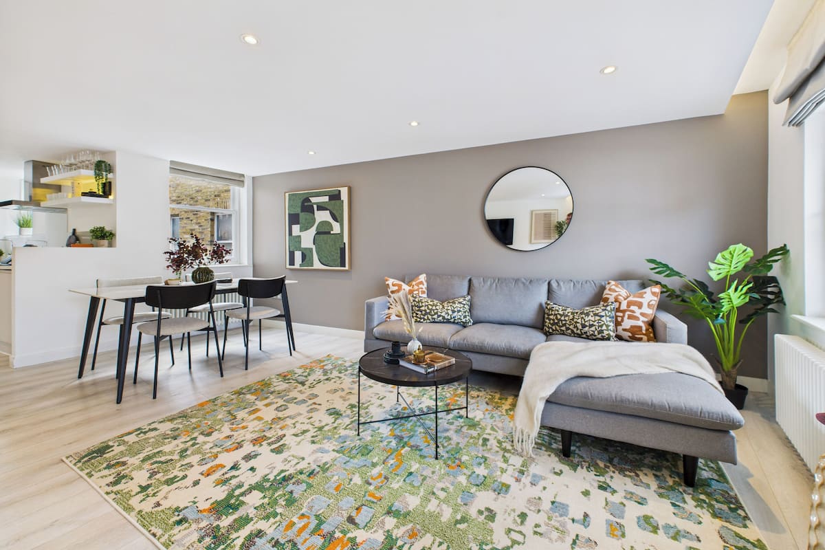 Apartament estàndard, 2 dormitoris | Escriptori i espai de treball apte per a portàtils