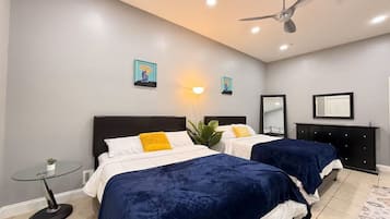 2 habitaciones, tabla de planchar con plancha y wifi gratis