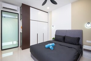 Interior - Cozy 1BR Apt Near CIQ Free Parking (Johor Bahru)