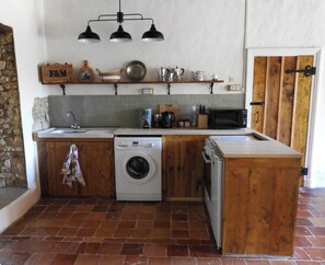 Microwave, oven, stovetop