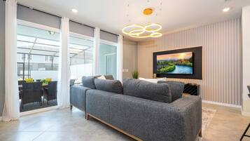 Télévision, lecteur de DVD, chaßne hi-fi, espaces bureaux