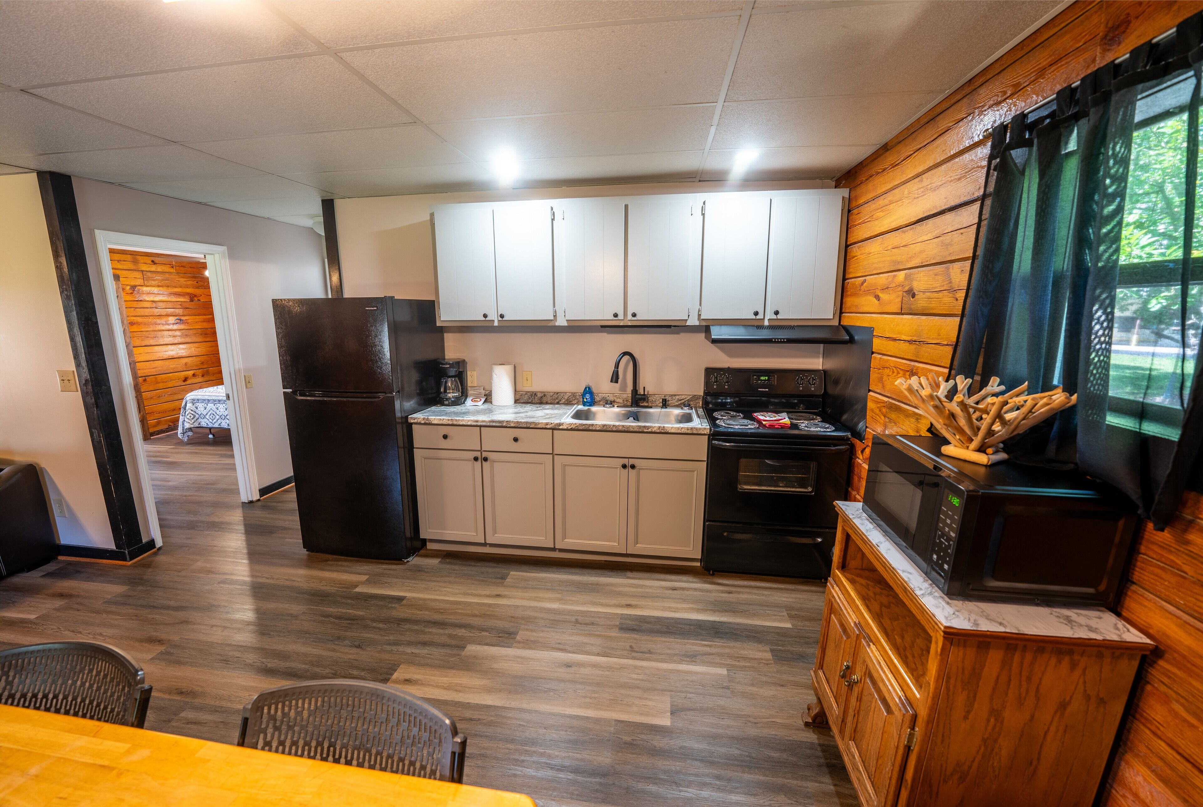 奢華小屋, 3 間臥室, 非吸煙房, 可攜帶寵物 | 私人廚房 | 小冰箱、微波爐、咖啡機/沖茶器