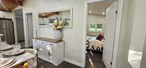 3 sovrum, värdeförvaringsskåp på rummet och strykjärn/strykbräda