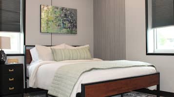 1 多间卧室、熨斗/熨衣板、上网接入、床单