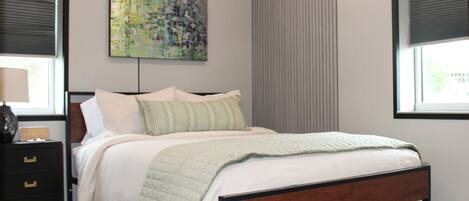 1 chambre, fer et planche à repasser, Wi-Fi gratuit, draps fournis