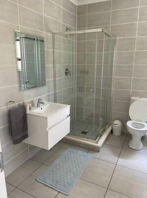 Serviettes fournies, savon, papier toilette