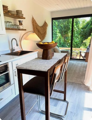 Microwave, oven, stovetop