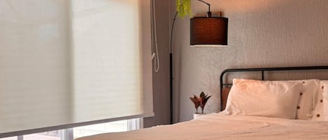 1 室のベッドルーム、アイロン / アイロン台、インターネット、ベッドシーツ