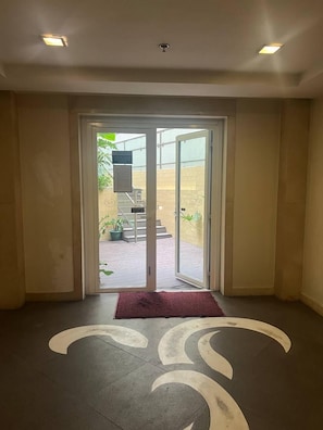 Interior entrance