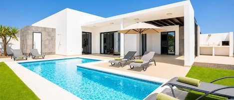 Una piscina climatizada