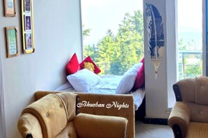 Interior - Bhurban Nights - High Floor and huge glass windows with stunning views across (Bhurban)