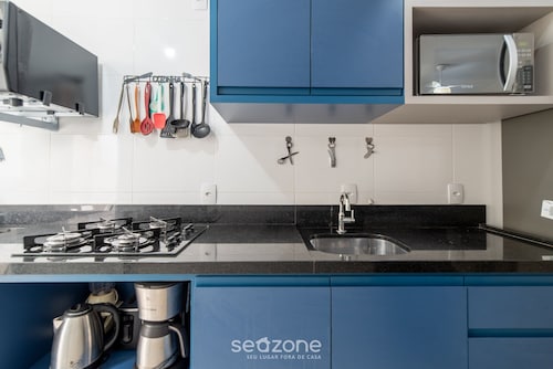 Ap w/ BBQ 600 m From the Beach in Floripa Rli0101