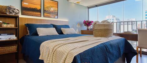 1 habitación, wifi y ropa de cama