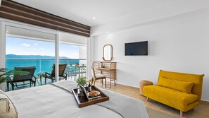 Comfort Apartment, 2 Bedrooms, Balcony, Beach View