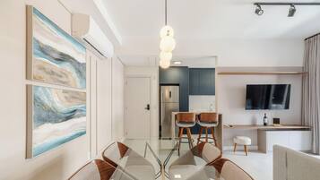 Apartamento básico | Zona de estar