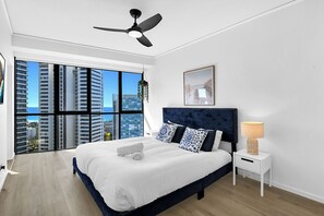 2 多间卧室、熨斗/熨衣板、免费 WiFi、床单