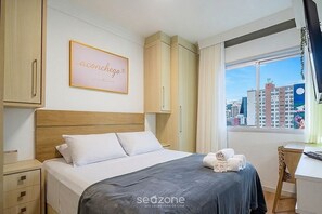 Room - Charming Apartment in Downtown Floripa Edc402 (Florianópolis)