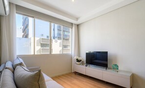 Living area - Charming Apartment in Downtown Floripa Edc402 (Florianópolis)