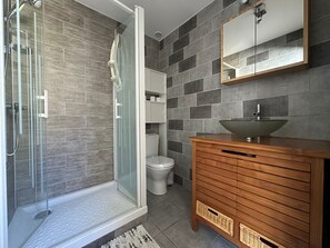 Regadera y secadora de cabello 